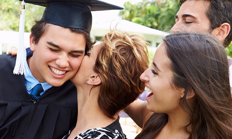 smiling grad